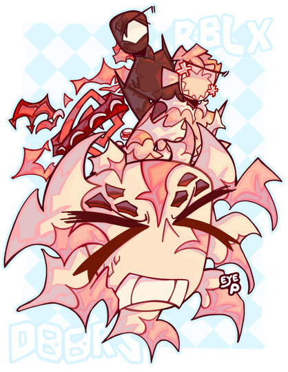 More of the stupid gang! The one to the left of Seek is one of my [MISCHIEVOUS] (no canon name yet) Light designs.