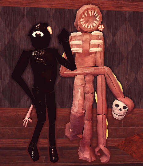 This was my second render ever, after the El Goblino one. You can tell I slapped stuff together with no idea what I was doing...