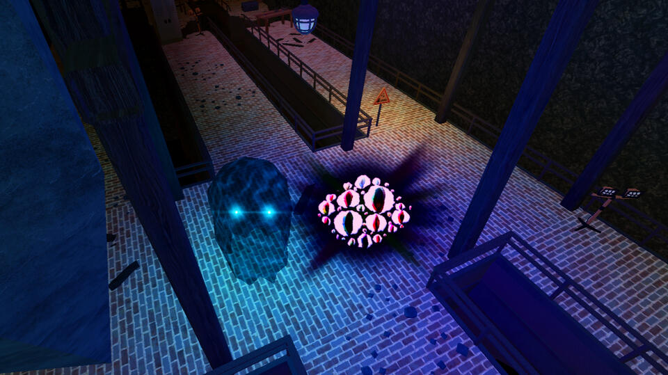 This one's also really old. Again, I didn't know about MaterialService so all the textures look weird. I kind of just slapped random spotlights everywhere and called it a day.