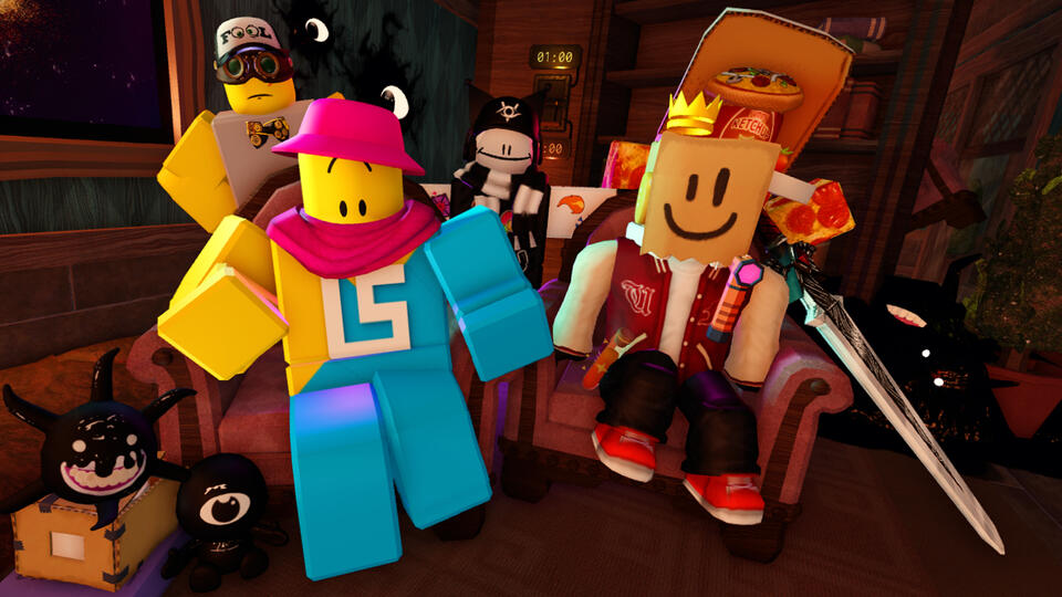 The DOORS devs! I included a bunch of silly easter eggs and things in this one.